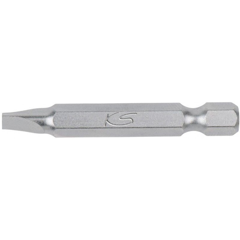 Ks Tools 911.2762 Boîte De 5 Embouts De Vissage Fente, L.50 Mm - 1/4'' - 6 Mm