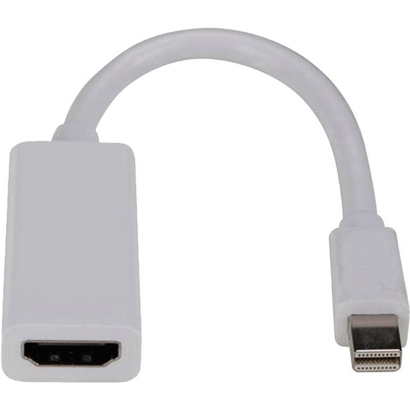 ADAPTATEUR MINI DISPLAYPORT VERS HDMI® - LONGUZEUR 17 cm - MALE / FEMELLE