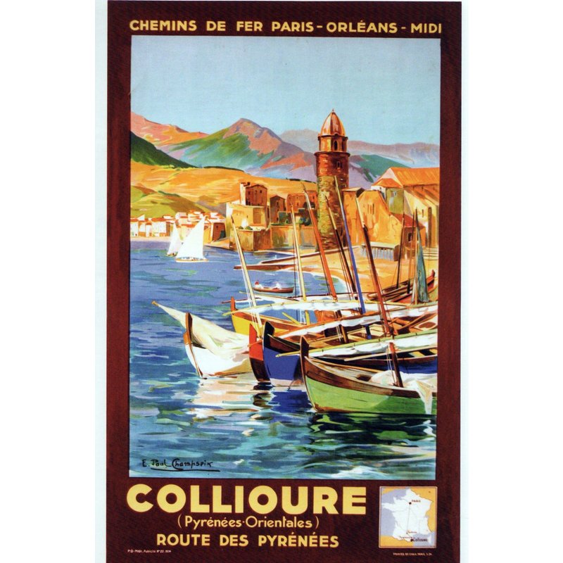 Affiche Collioure