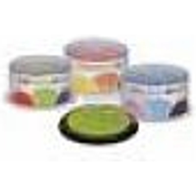 Boites de 3 encreurs rond - Orange jaune marron