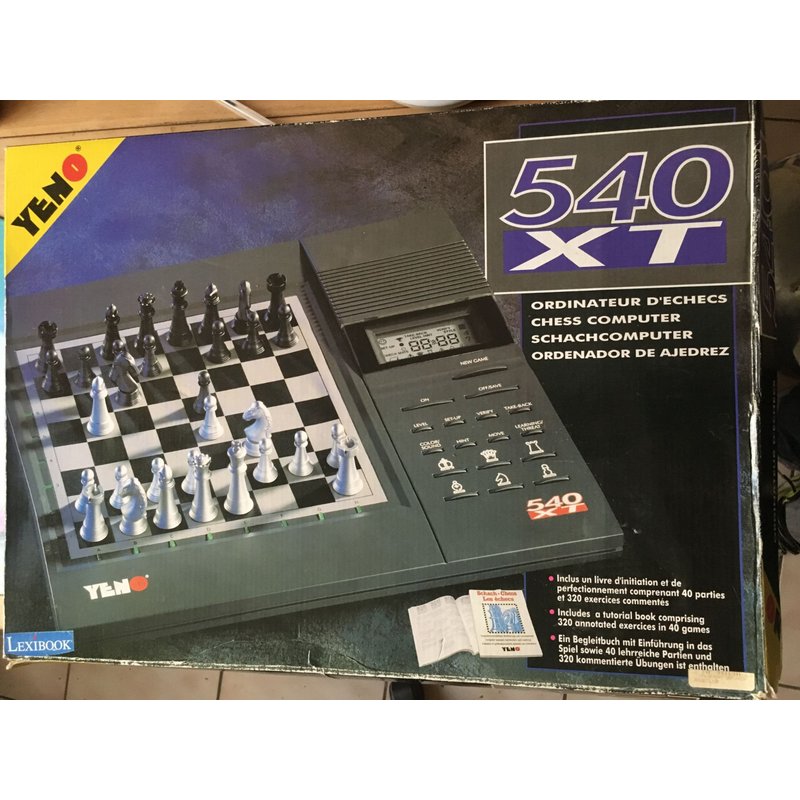 Échiquier Électronique Yeno 540 Xt Complet En Boite 1996