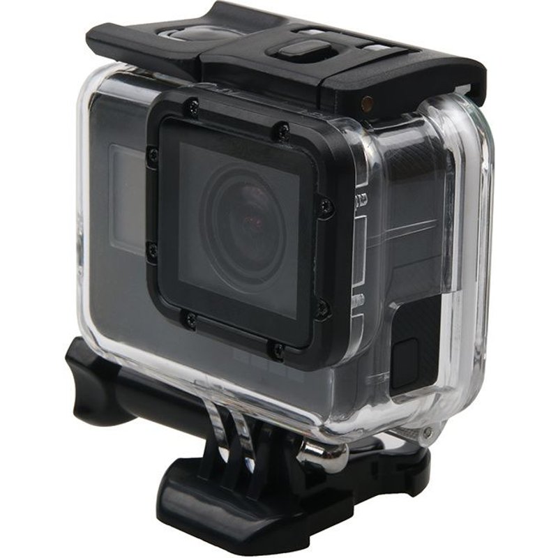 (#53) For GoPro NEW HERO /HERO6 /5 Skeleton Housing Protective Case + Hollow Back Cover with Buckle Basic Mount & Screw