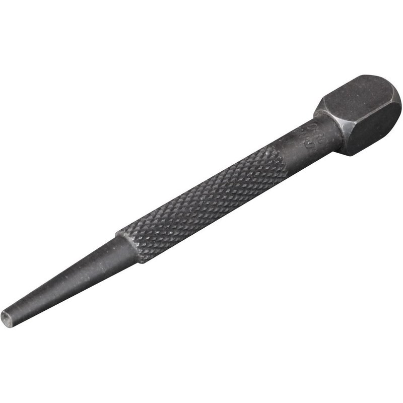 Chasse-pointe bruni à embout carré 4 mm