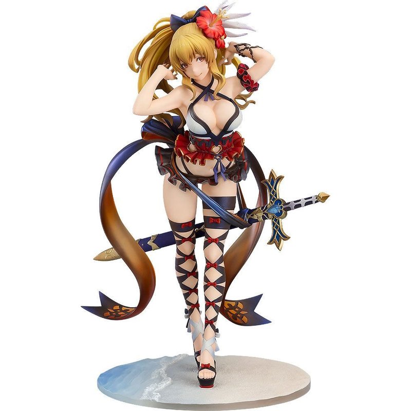 Granblue Fantasy Statuette Pvc 1/7 Vira Summer Version 20 Cm