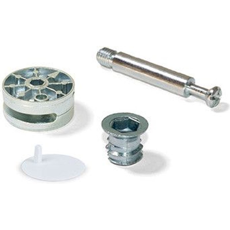 Kit d'excentriques Big avec écrous et goujons M8 - 4020615 - Emuca