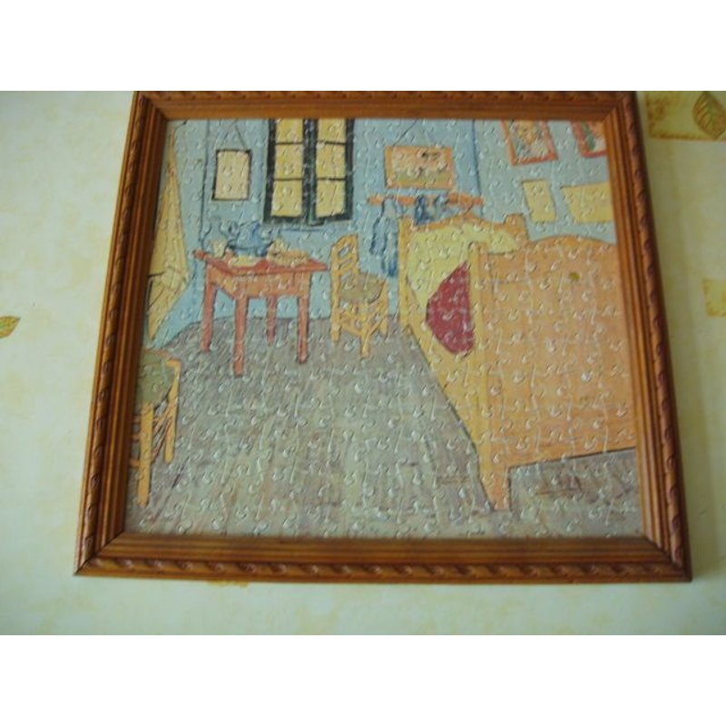 Tableau Formé Par 210 Piéces De Puzzle La Chambre De Van Gogh