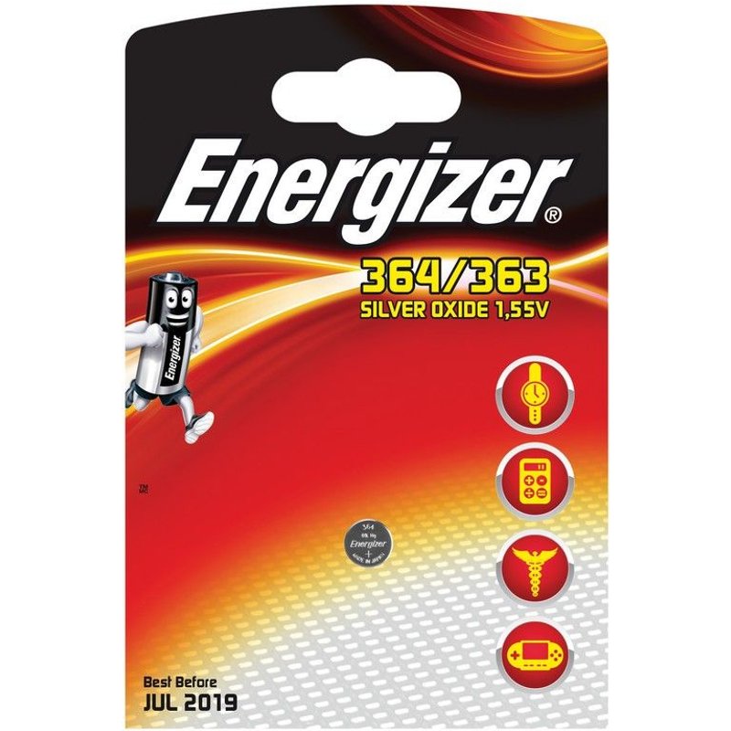 Pile bouton 364 oxyde d'argent Energizer 23 mAh 1.55 V 1 pc(s)