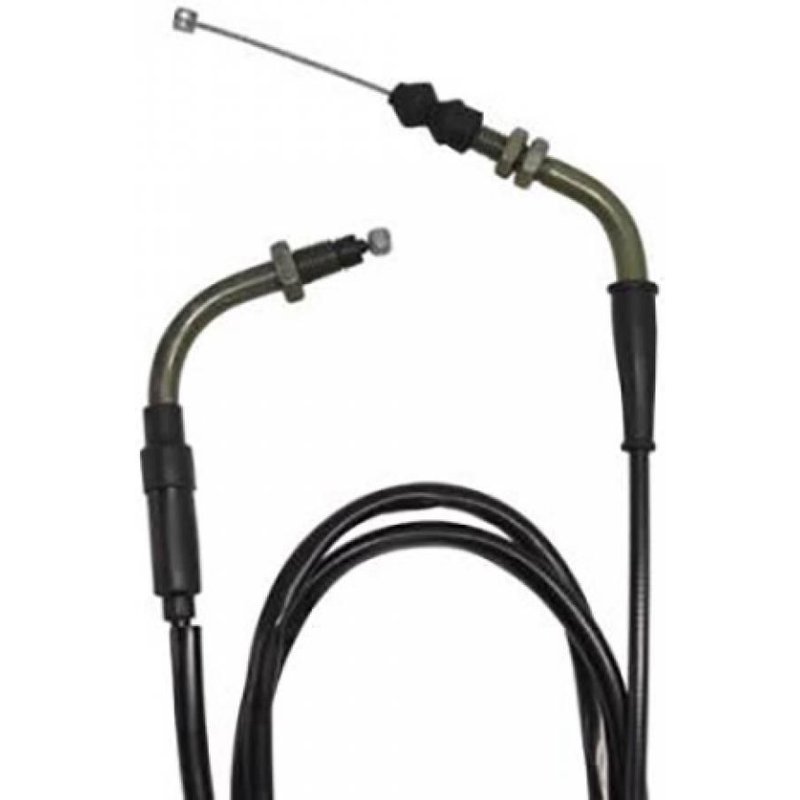 Cable de gaz scooter chinois GY6 199cm (CABLE + GAINE)