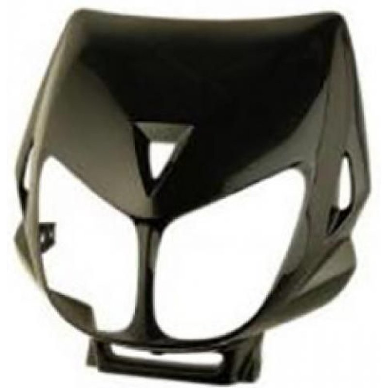 Tête de fourche noir brillant adaptable derbi senda drd x-treme/x-rac