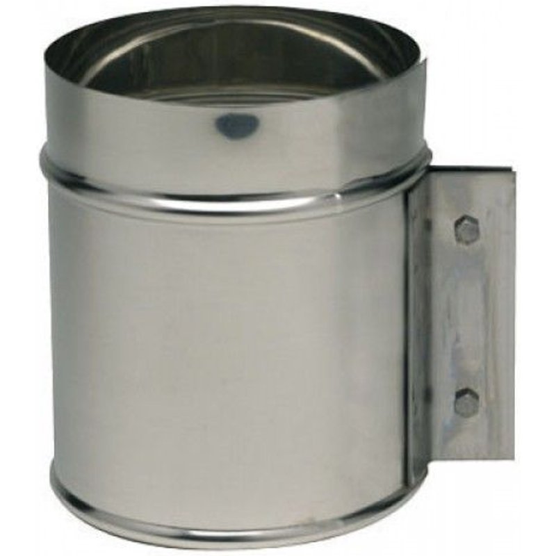 Collier de départ inox pour tubage flexible - diamètre 140 x 146 mm TEN