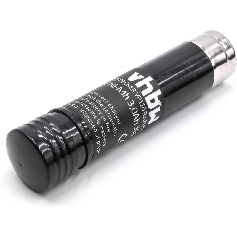 vhbw Batterie compatible avec Black & Decker Versapak VP7251, VP7251C, VP730, VP750, VP940 outil électrique (3000 mAh, NiMH, 3,6 V)