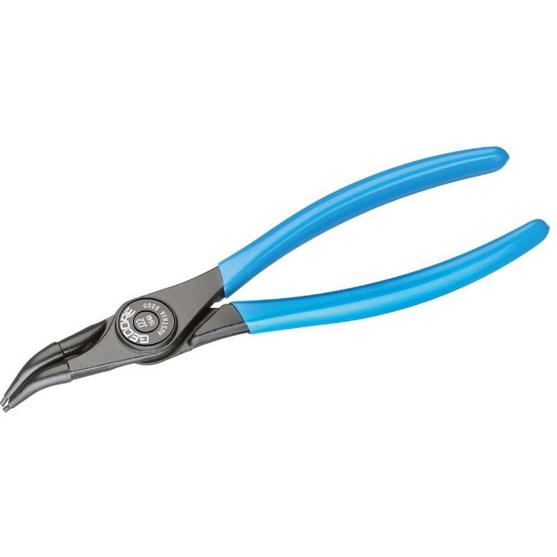 Gedore Pince pour circlips intérieurs, coudés à 45°, 8-13 mm - 8000 J 02