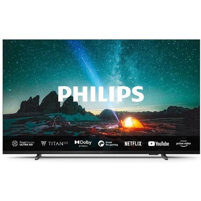 TV 55'' LED UHD SMART TV TITAN TUNER SAT PHILIPS - 55PUS7609