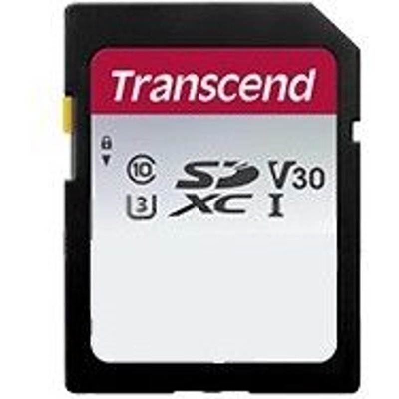 Transcend 300S - Carte mémoire flash - 4 Go - Class 10 - SDHC