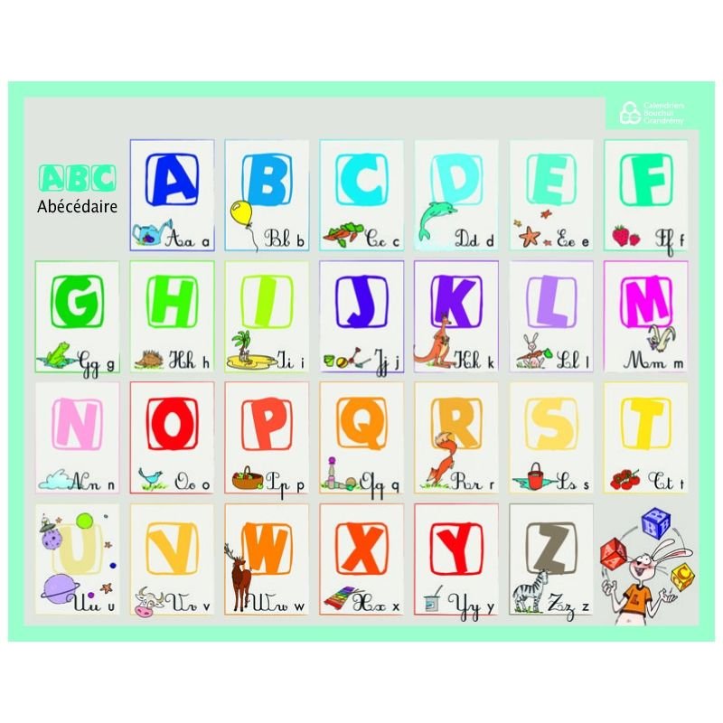 Fiche Mémo Souple Maternelle - L 20,5 X L 26,5 Cm
