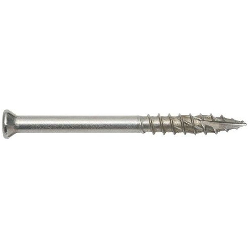 Vis terrasse 5.5 mm 70 mm profil en T acier inoxydable A2 400 pc(s) SWG