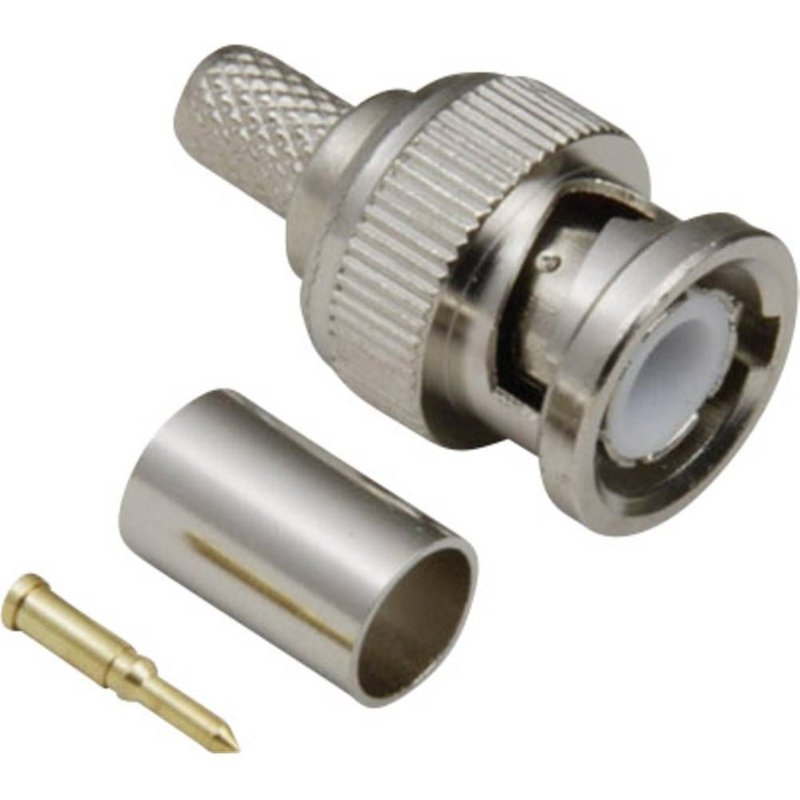 Connecteur BNC mâle, droit 50 ? BKL Electronic 0401000 1 pc(s)