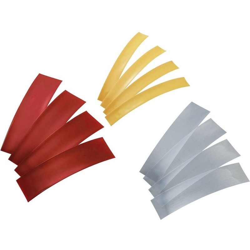 Gaine thermorétractable pour batteries sans colle 2:1 TRU COMPONENTS 1570851 30 pièces