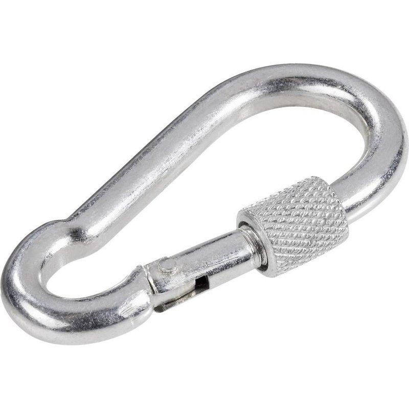 Mousqueton à vis 90 mm x 9 mm