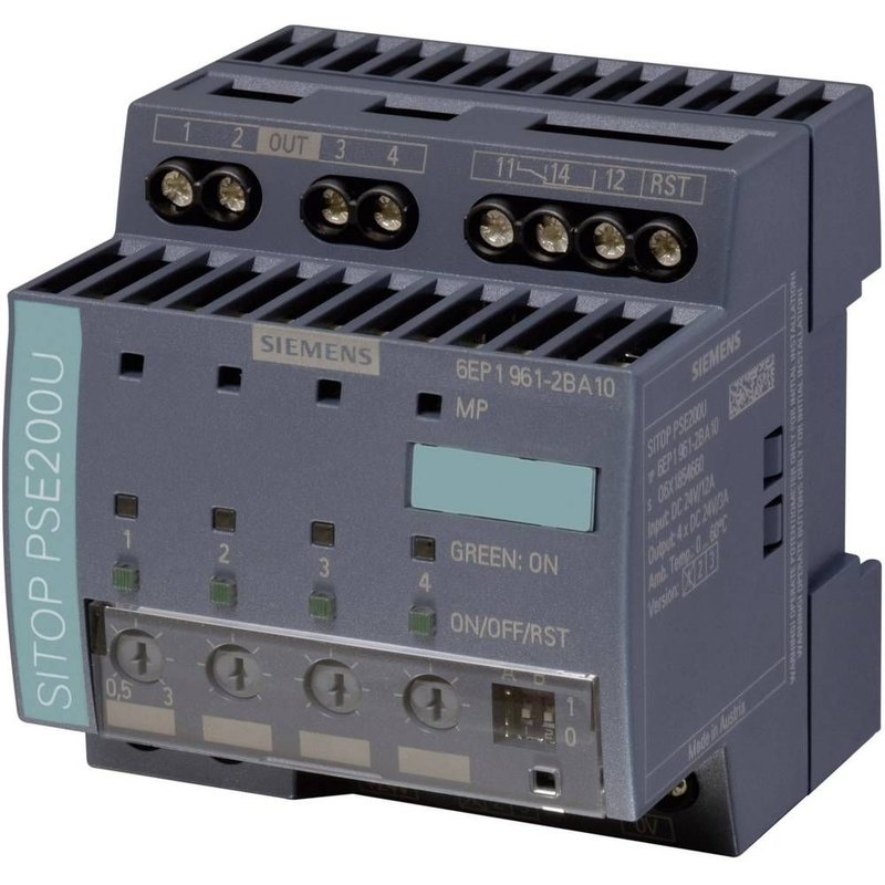Fusible électronique Siemens SITOP PSE 200U 3A 3 A Nbr. de sorties: 4 x