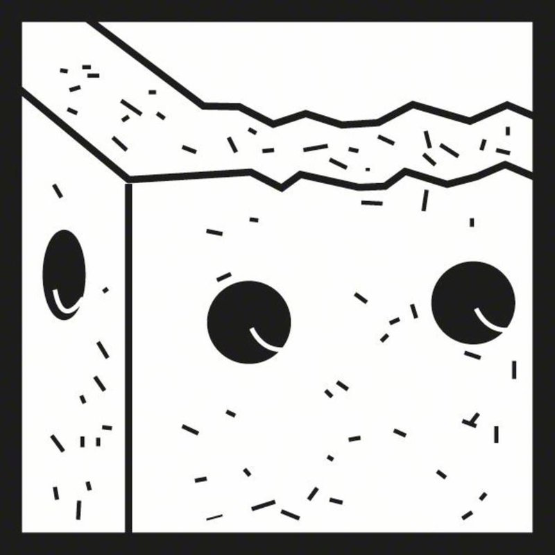 Foret SDS-plus-9 SpeedClean, 16 x 250 x 380 mm Bosch Accessories SDS-plus-9 SpeedClean 2608576286