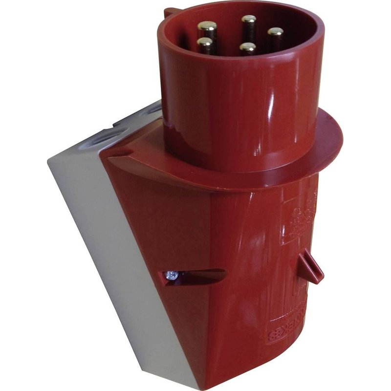 Connecteur mural CEE 16 A 5 pĂ´les MENNEKES 342 400 V rouge 1 pc(s)