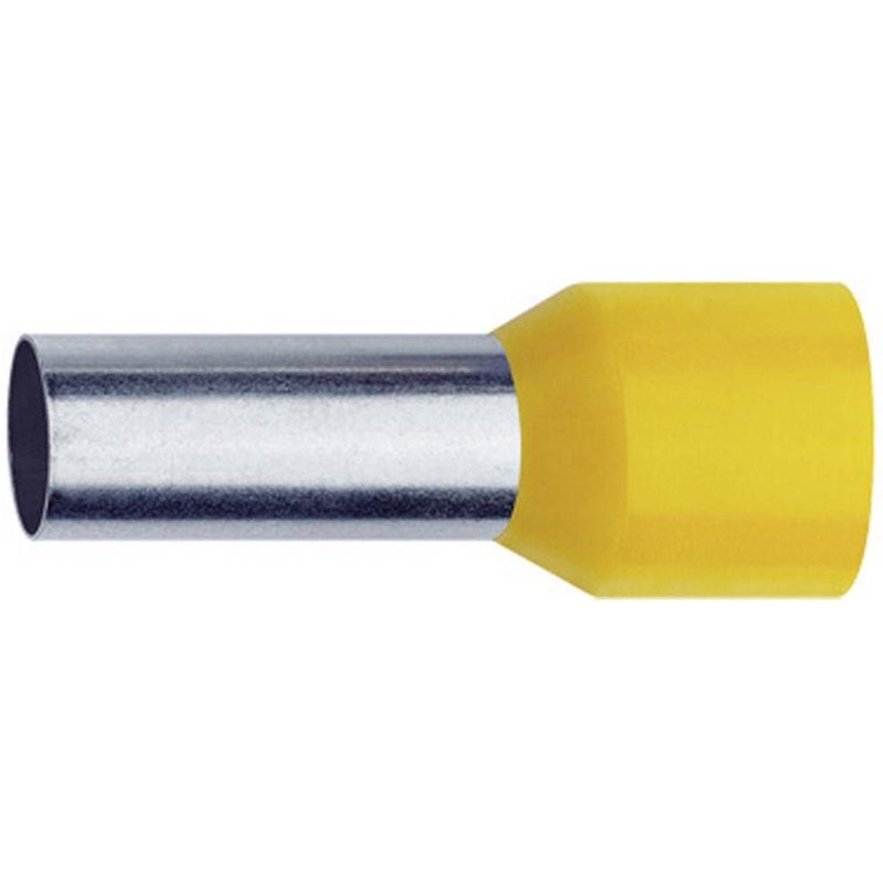 1676 Klauke Embout simple d'extrémité de câble 1 x 0.25 mm² x 6 mm partiellement isolé jaune 1000 pc(s)