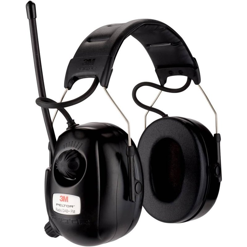 Casque antibruit audio 3M Peltor HRXD7A-01 noir 1 pc(s)