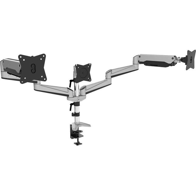 Digitus DA-90363 3 prises Support de table pour écran 38,1 cm (15"") - 68,6 cm (27"") rotatif, réglable en hauteur, inclin