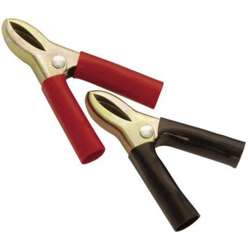 Pinces pour batterie 50 A HP Autozubehör 20250 (L x l) 80 mm x 12 mm 1 paire