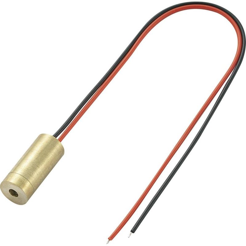 Module laser Classe de laser: 2 TRU COMPONENTS LM01RDD 1572138 point rouge 1 mW 1 pc(s)