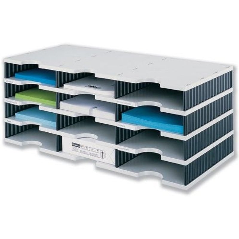 styro Unité de base pour machine de tri postal 1554416 DIN C4 ATT.INT.NUMBER-DRAWERS: 12