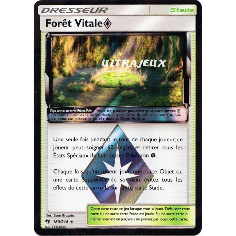 Pokémon - 180/214 - Sl8 - Soleil Et Lune - Tonnerre Perdu - Forêt Vitale Prisme - Prisme