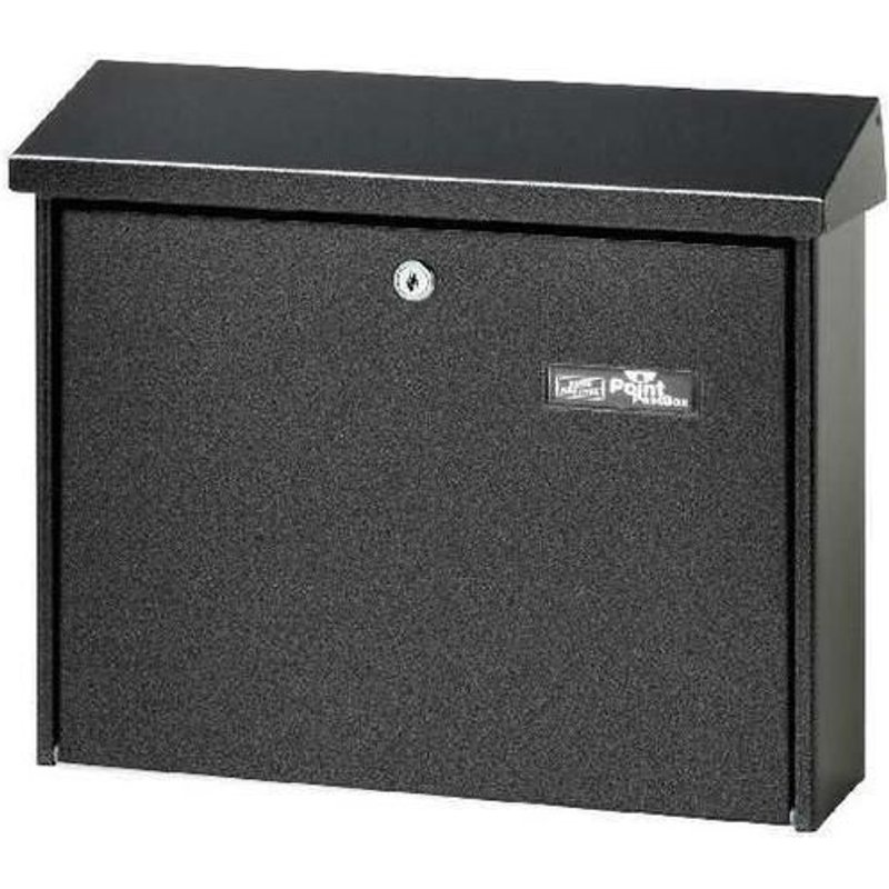 Boîte aux lettres en acier Journal 5867 E Burg Wächter 61140 avec serrure à clé