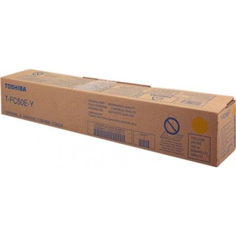 Toshiba TFC50EY - Jaune - originale - cartouche de toner - pour e-STUDIO 2555CSE, 3055CSE, 3555CSE, 4555CSE, 5055CSE