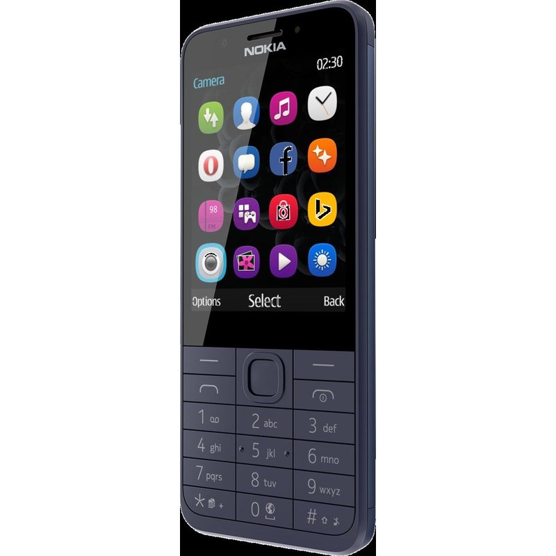 Nokia 230 Revival Midnight bleue Dual SIM débloqué logiciel original
