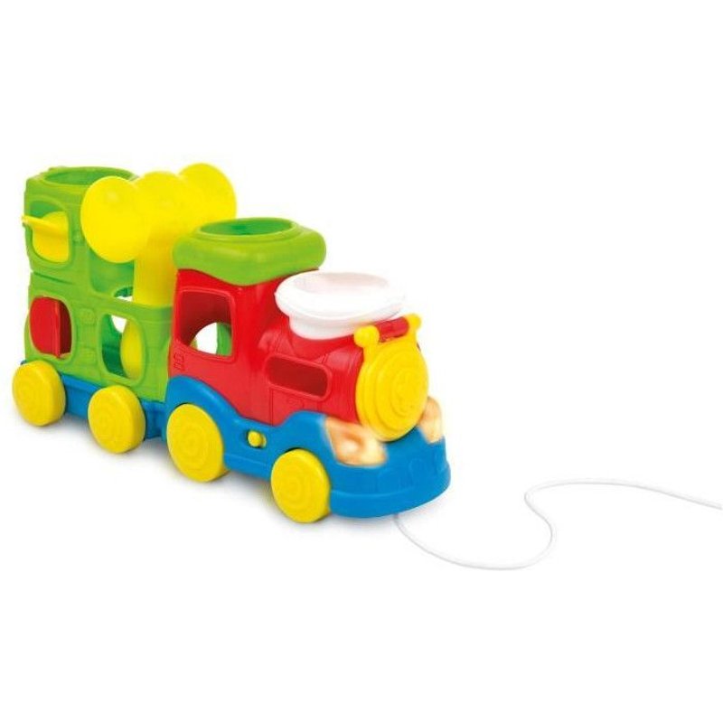 Train d'éveil interactif bébé a tirer