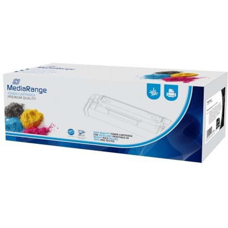 Toner Canon MediaRange 718BK compatible noir