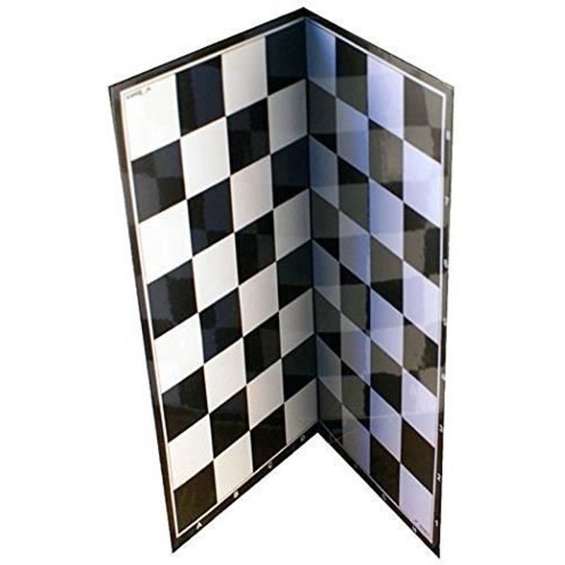 Softee Equipment Tableau Jeu D`Échecs Pliable, Blanc, S - 0010485