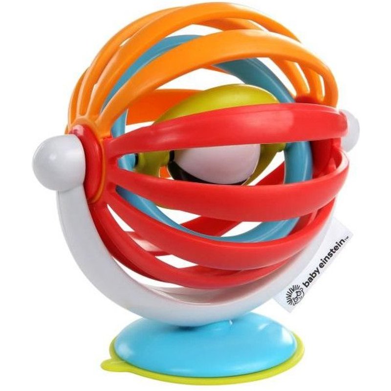 Baby einstein jouet d'activités sticky spinner - multicolore