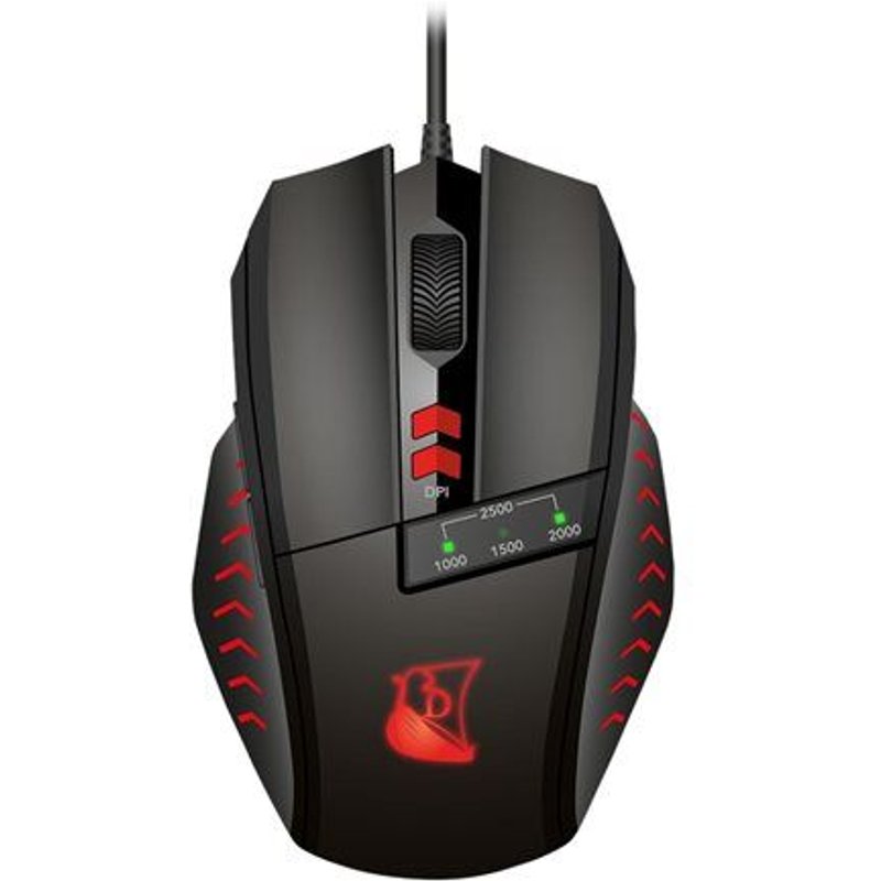 Konix Drakkar Runemaster Evo - Souris - optique - 7 boutons - filaire - USB