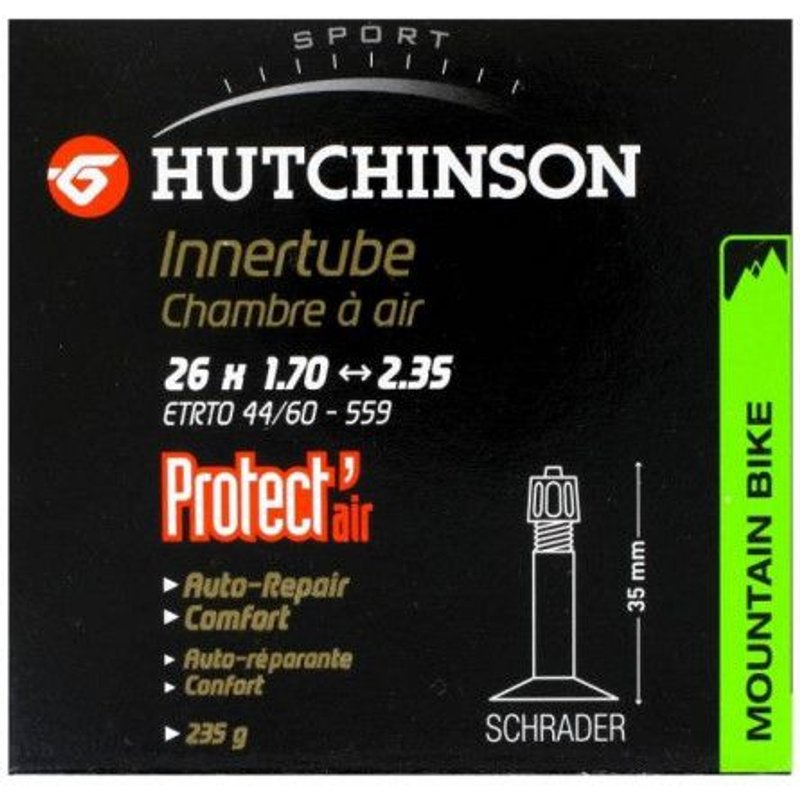 Chambre à air VTT Hutchinson Protect'air 26x1.70-2.35 valve Presta (4