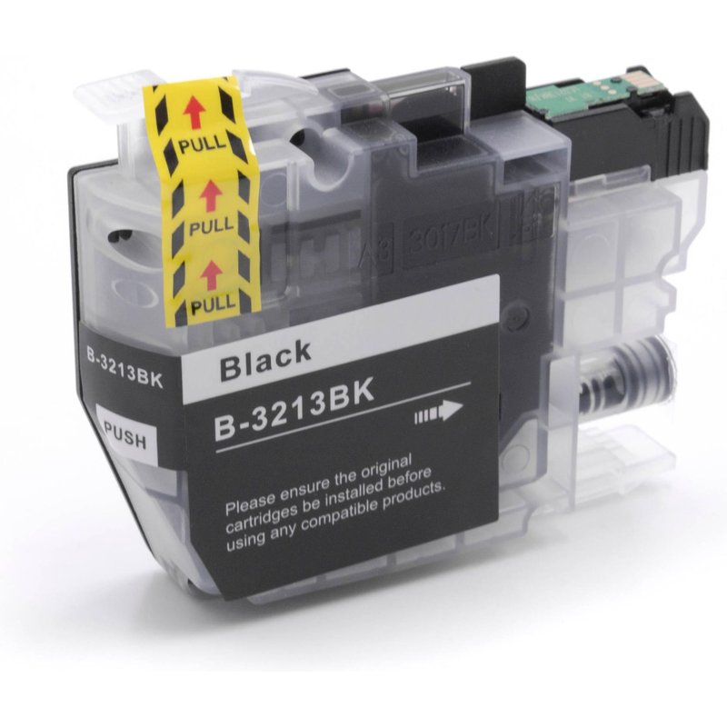 vhbw Cartouche d'encre noire 11ml pour Brother DCP-J572DW, DCP-J770, DCP-J772DW, DCP-J774DW, MFC-J490, MFC-J491DW, MFC-J497DW - Cartouche + puce