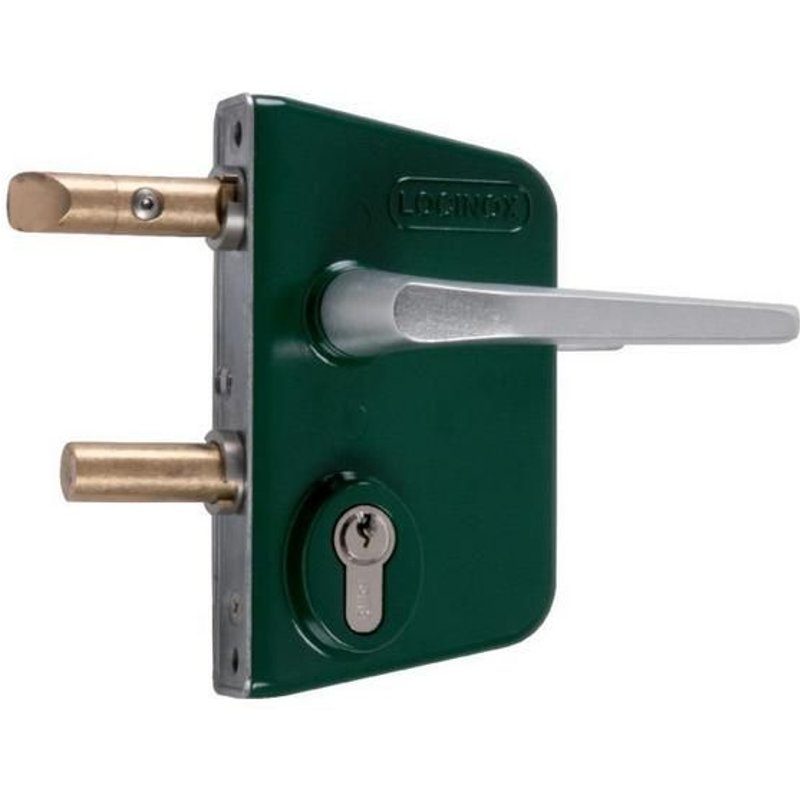Locinox - Serrure LCKX Thermolaquée verte Axe à 70 mm
