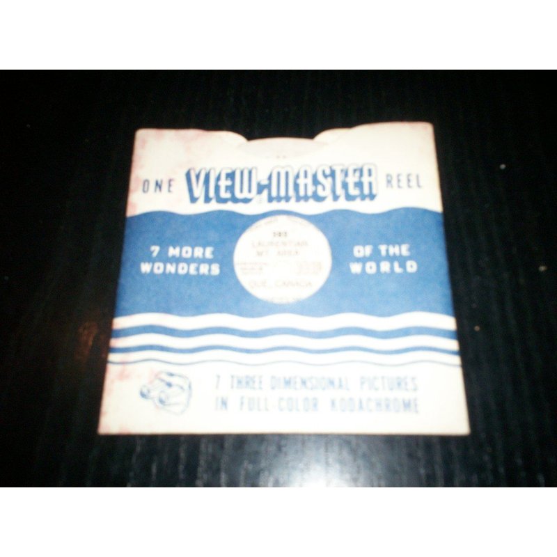 Disque De Diapositives View Master 382 Laurentian Mt Area Que Canada