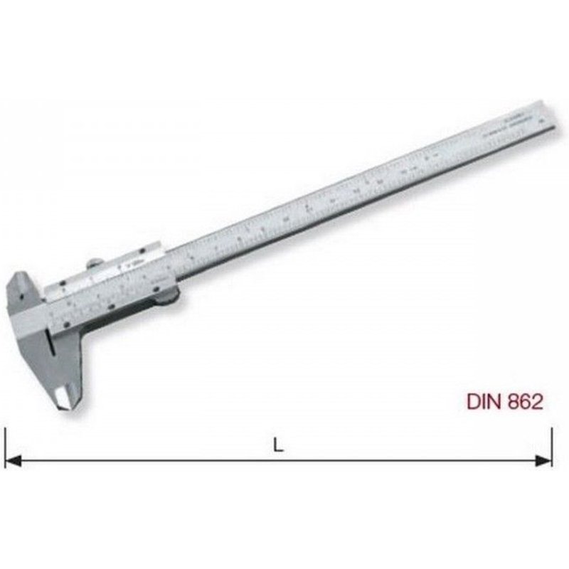 Pied Ă coulisse 150 mm/0.05 mm x 1/128" Kraftwerk 2970