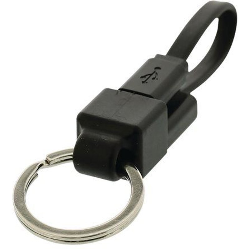Nedis - Câble USB - USB (M) pour Micro-USB Type B (M) - USB 2.0 - 1 m - plat - noir