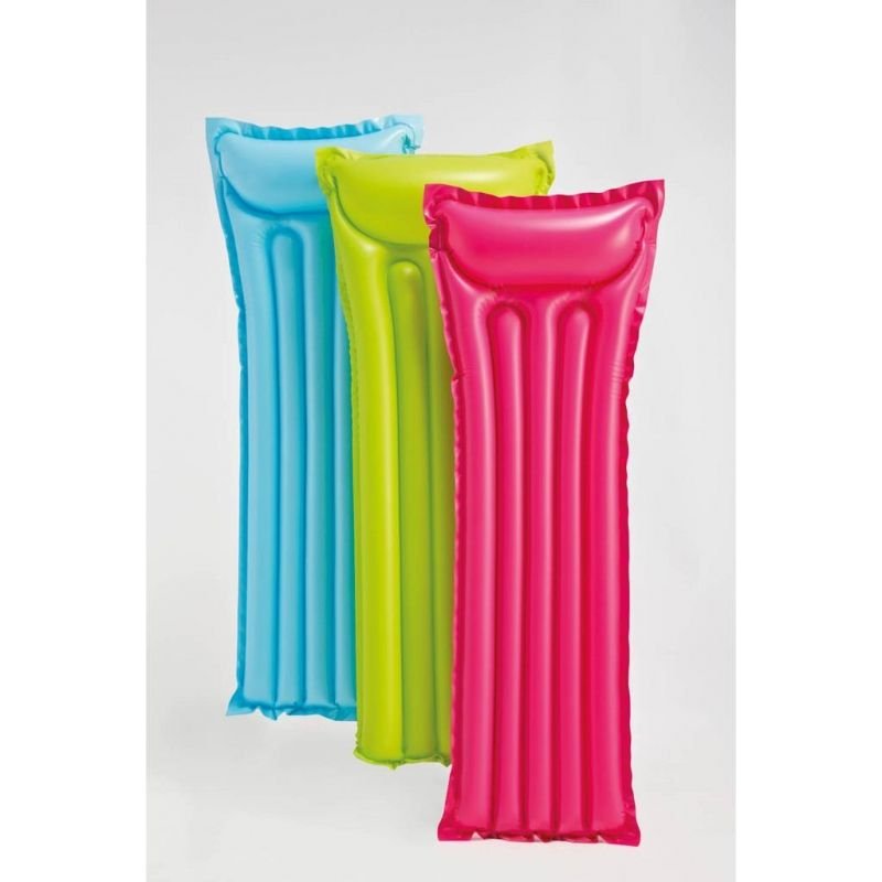 Matelas Gonflable Fashion Finition Mate - L 183 X L 69 Cm - Vinyle - Modèle Aléatoire