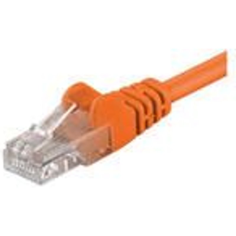 PatchCâble RJ45 U/UTP Cat6 2,00m orange