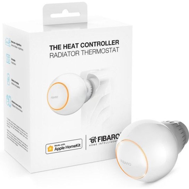 TĂȘte thermostatique Bluetooth compatible Apple HomeKit - Fibaro